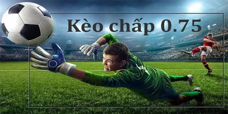Kèo chấp 0.75 là gì? Một số thông tin tổng quan về kèo 0.75 trong cá cược bóng đá