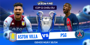 16 April Aston Villa vs PSG