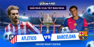 3 April Atletico vs Barcelona
