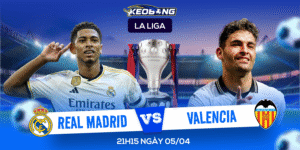 5 April Real Madrid vs Valencia
