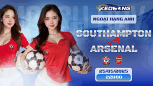 25 May Southampton vs Arsenal