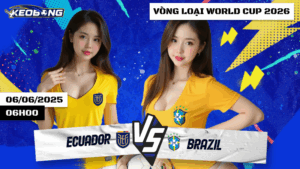 6 June Ecuador vs Brazil