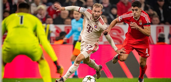 Soi kèo hiệp 1 Bayern vs Benfica