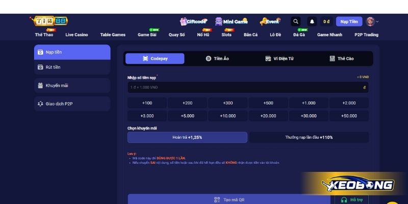 Đánh giá về hệ thống giao dịch của nhà cái TIN88