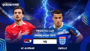 25 Sep AZ Alkmaar vs Zwolle