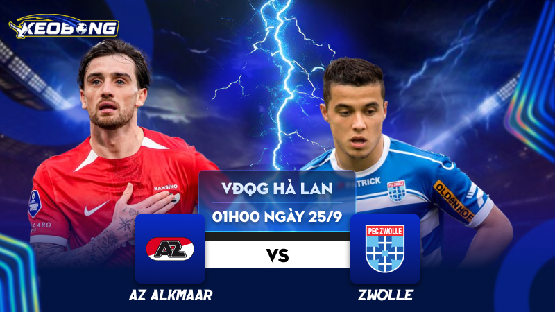 25 Sep AZ Alkmaar vs Zwolle
