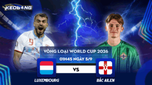 5 Sep Luxembourg vs Bắc Ailen