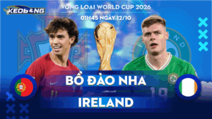 12 Oct Bồ Đào Nha vs Ireland