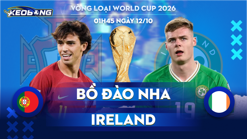 12 Oct Bồ Đào Nha vs Ireland