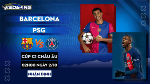 2 Oct Barcelona vs PSG
