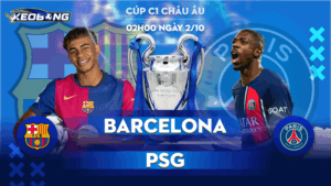 2 Oct Barcelona vs PSG
