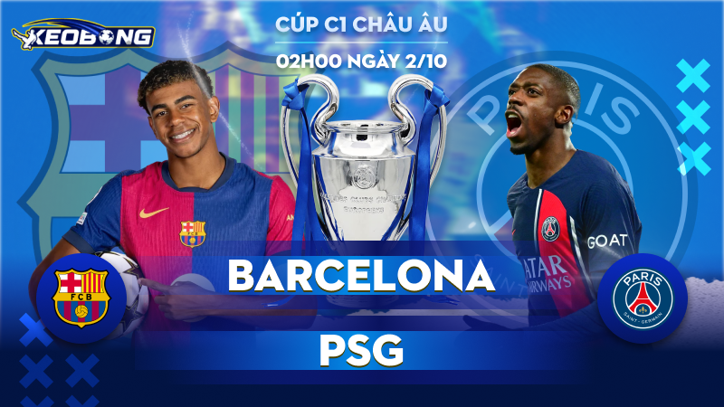 2 Oct Barcelona vs PSG