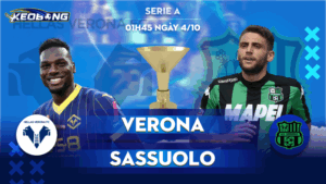 4 Oct Verona vs Sassuolo
