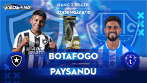 8 Oct Botafogo vs Paysandu