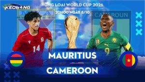 8 Oct Mauritius vs Cameroon