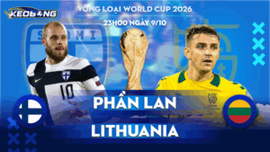 9 Oct Phần Lan vs Lithuania